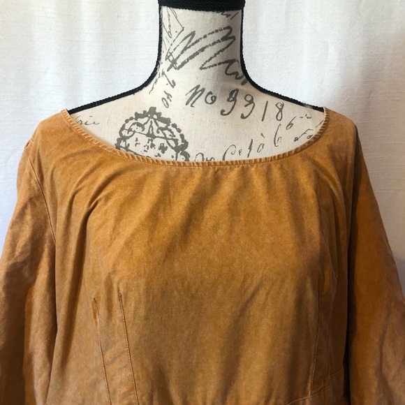 Ava & Viv Womens Dress 1X Brown/Tan - Picture 3 of 7